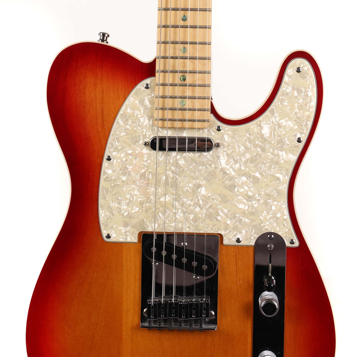 Fender American Deluxe Telecaster Aged Cherry Sunburst 2005 — 4