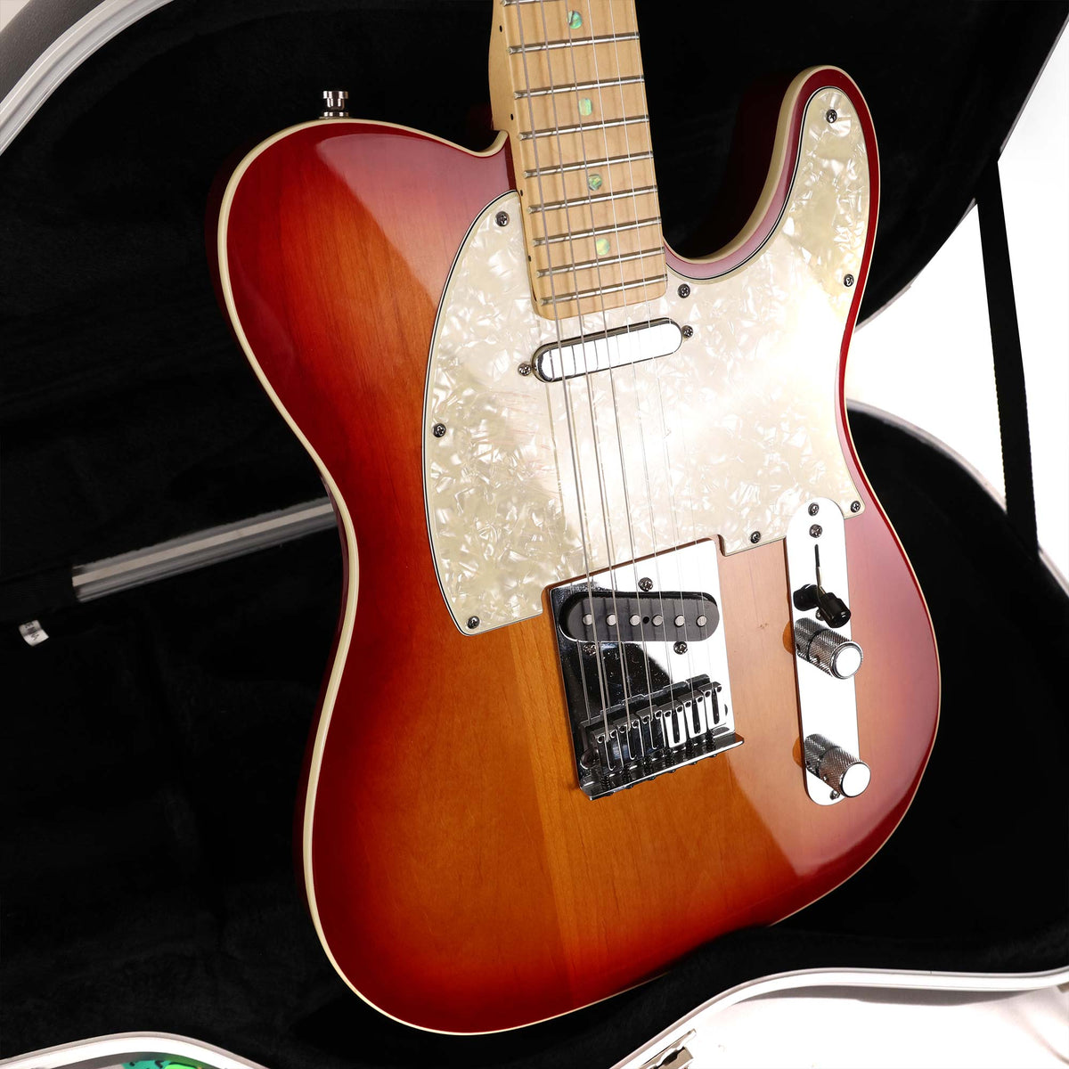 Fender American Deluxe Telecaster Aged Cherry Sunburst 2005 — 7