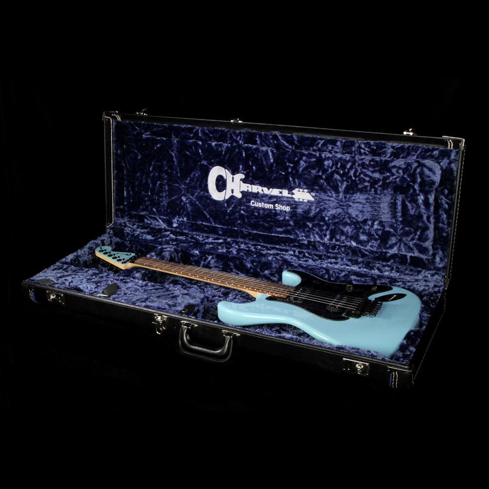 Charvel Custom Shop So Cal 2H Electric Guitar Daphne Blue — 5