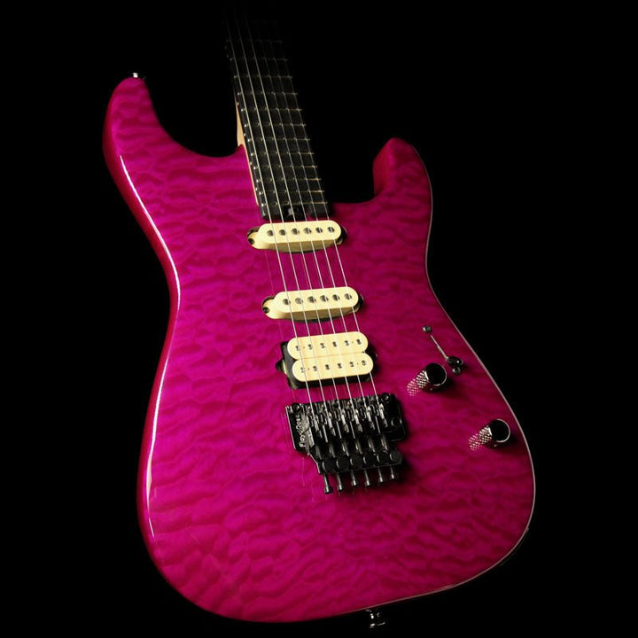 Charvel Custom Shop San Dimas SD1 HSS Electric Guitar Transparent Purple