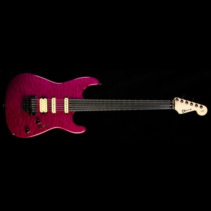 Charvel Custom Shop San Dimas SD1 HSS Electric Guitar Transparent Purple