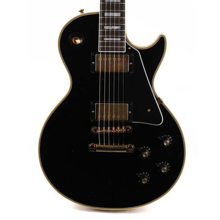 Gibson Custom Shop 1968 Les Paul Custom Ebony Murphy Lab Ultra Light Aged 2024
