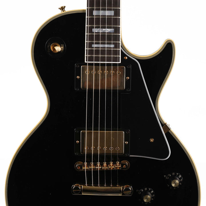 Gibson Custom Shop 1968 Les Paul Custom Ebony Murphy Lab Ultra Light Aged 2024