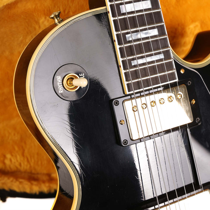 Gibson Custom Shop 1968 Les Paul Custom Ebony Murphy Lab Ultra Light Aged 2024