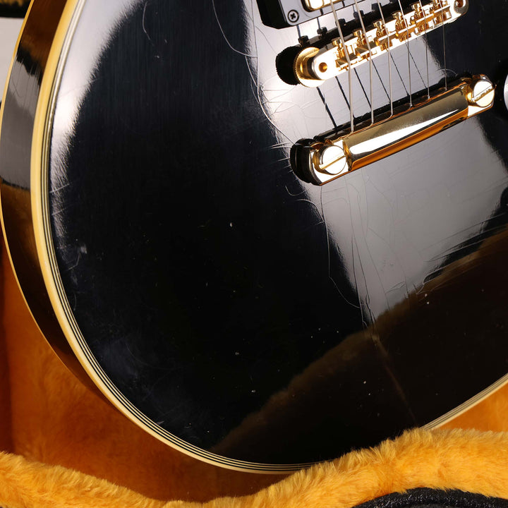 Gibson Custom Shop 1968 Les Paul Custom Ebony Murphy Lab Ultra Light Aged 2024