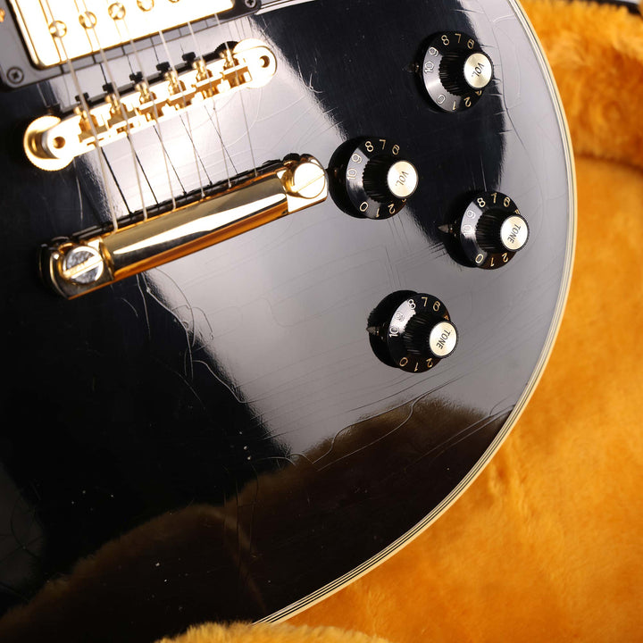 Gibson Custom Shop 1968 Les Paul Custom Ebony Murphy Lab Ultra Light Aged 2024