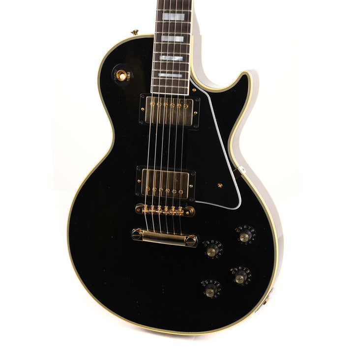 Gibson Custom Shop 1968 Les Paul Custom Ebony Murphy Lab Ultra Light Aged 2024