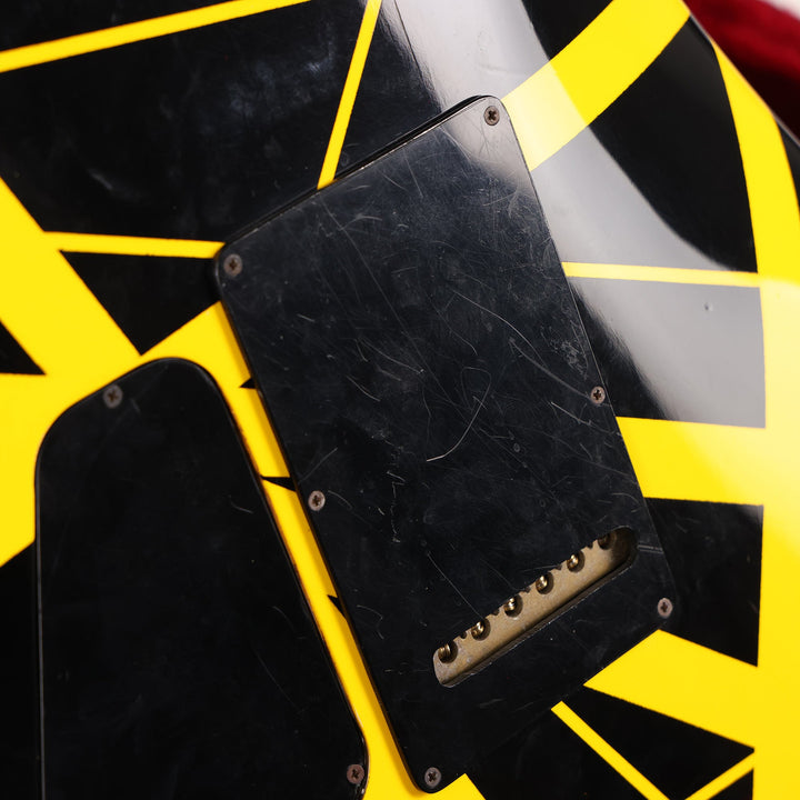 1981 Charvel 'Pre-Production' Black and Yellow Striped Guitar