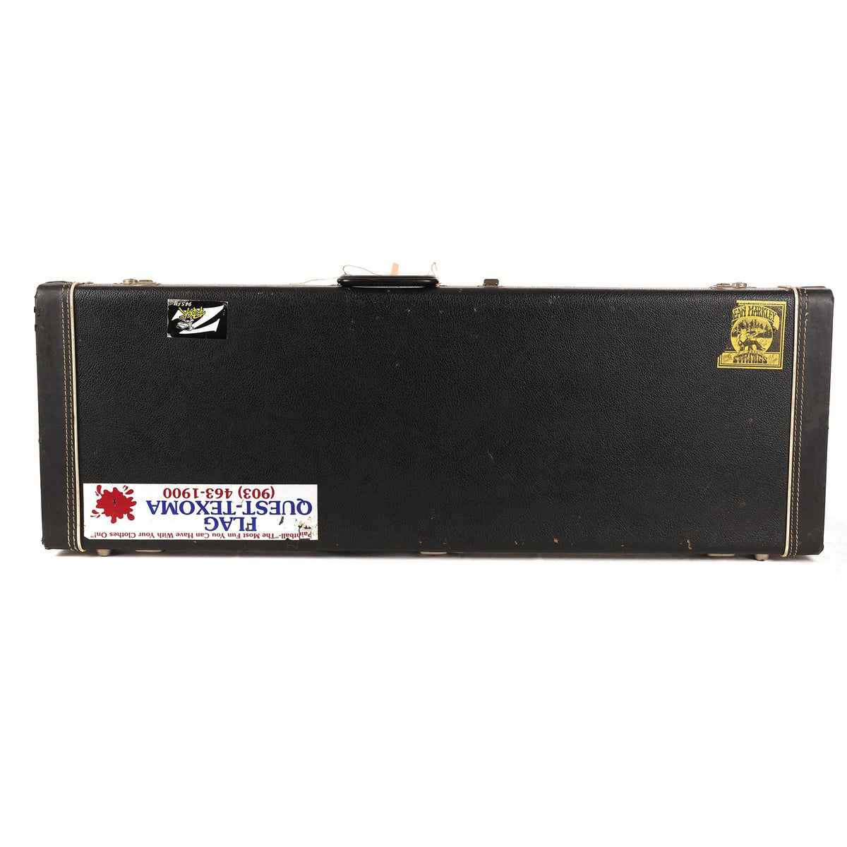 1981 Charvel 'Pre-Production' Black and Yellow Striped Guitar — 18