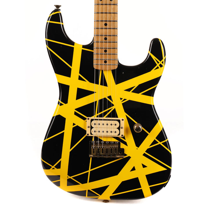 1981 Charvel 'Pre-Production' Black and Yellow Striped Guitar