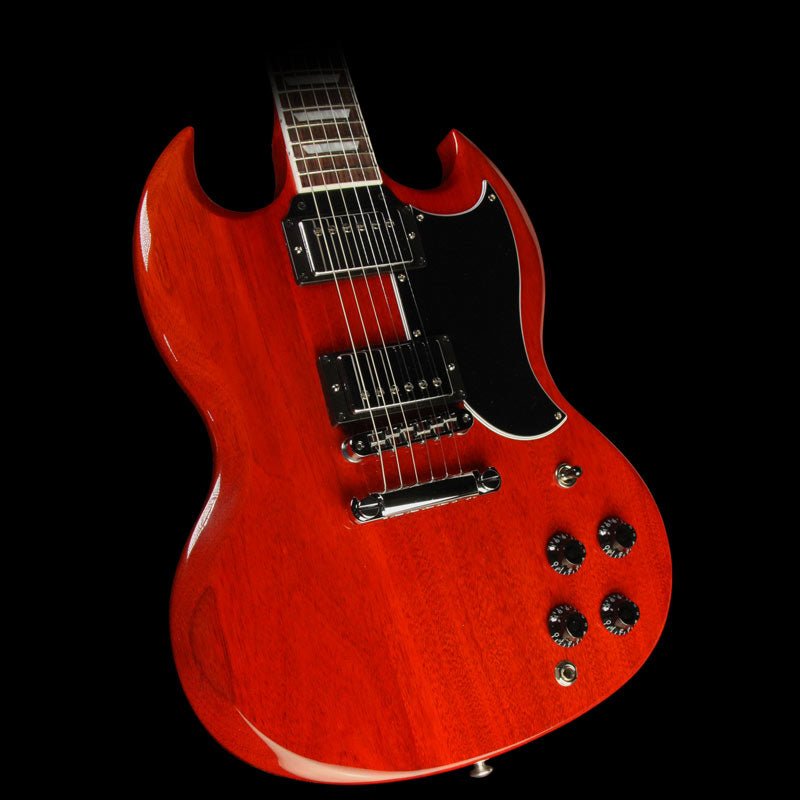 ギター Gibson SG Standard 2017 T Cherry Burst 2017 Gibson SG Standard T Electric Guitar Heritage Cherry | The