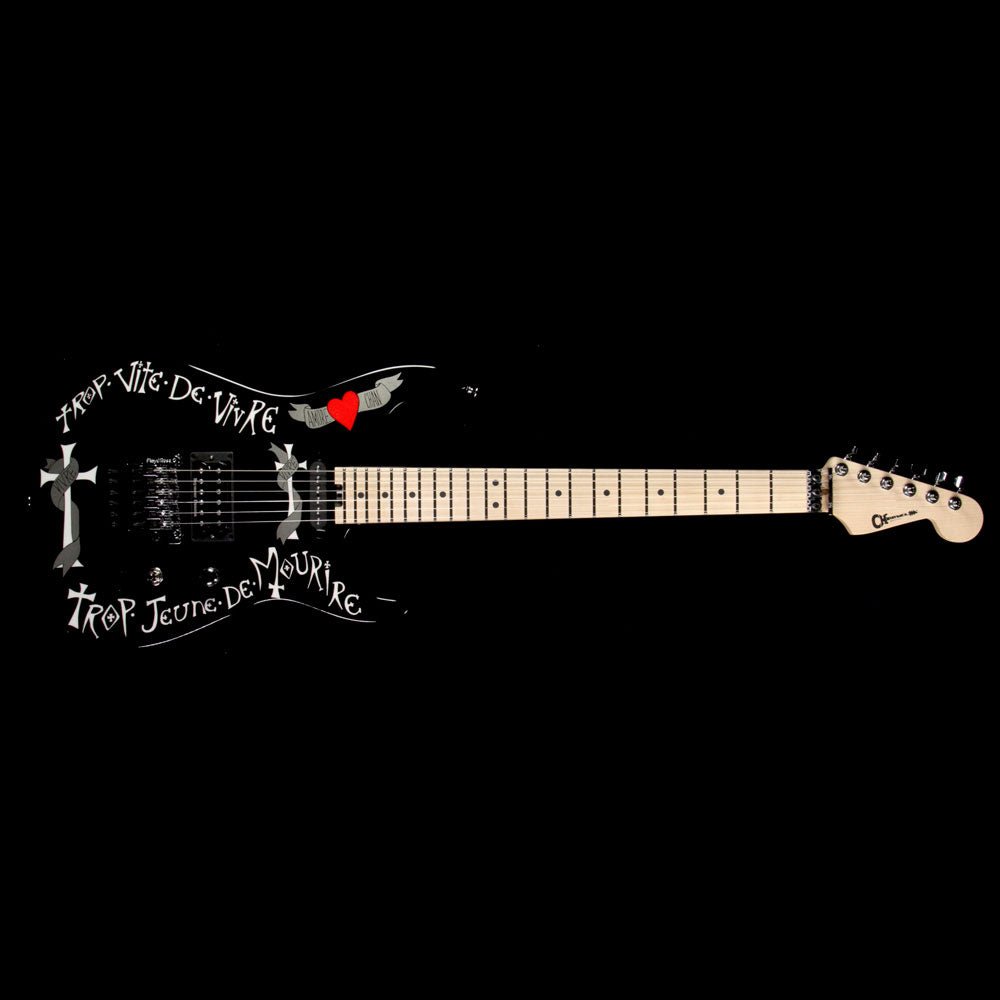 Charvel Warren DeMartini USA Signature Frenchie Black — 2