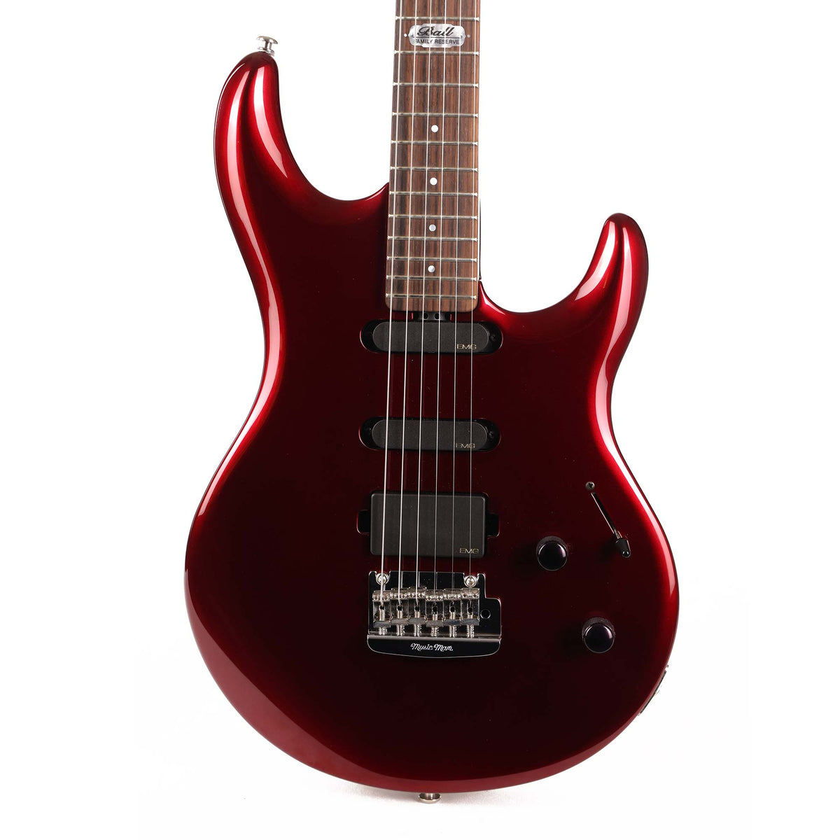 Ernie Ball Music Man Steve Lukather Luke III HSS Ball Family Reserve Crimson Red 2009 — 1