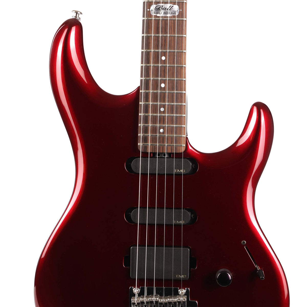 Ernie Ball Music Man Steve Lukather Luke III HSS Ball Family Reserve Crimson Red 2009 — 4