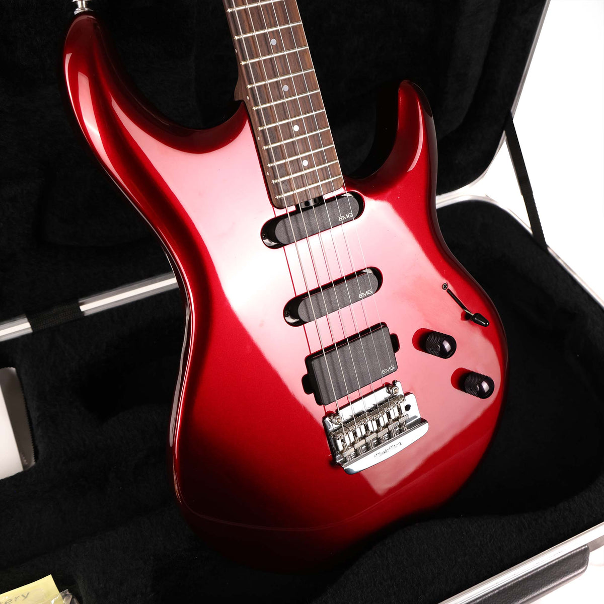 Ernie Ball Music Man Steve Lukather Luke III HSS Ball Family Reserve Crimson Red 2009 — 6