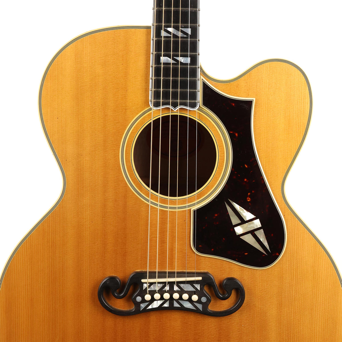 Used 2002 Gibson Custom Shop Super 200 Acoustic Guitar Natural — 6