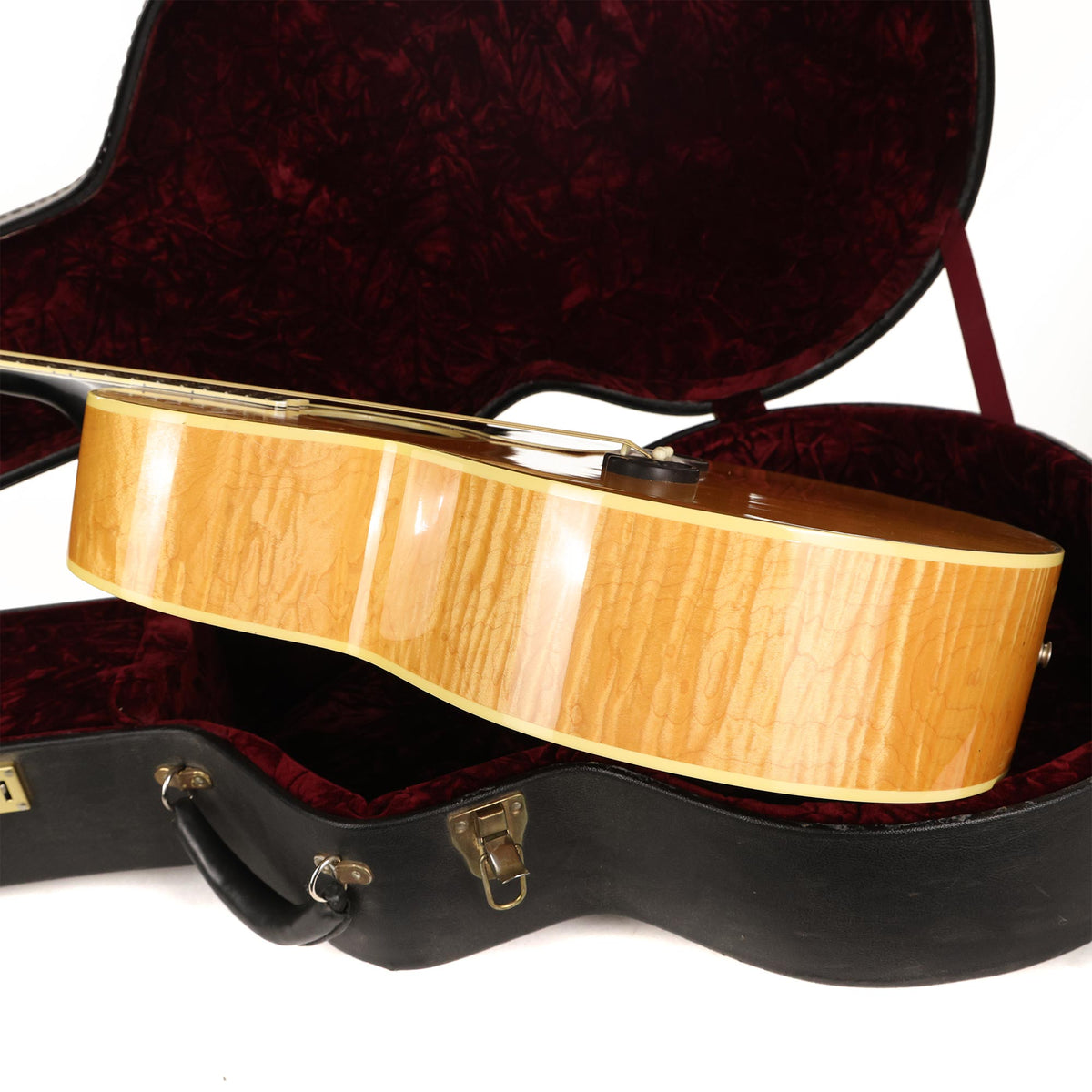 Used 2002 Gibson Custom Shop Super 200 Acoustic Guitar Natural — 7
