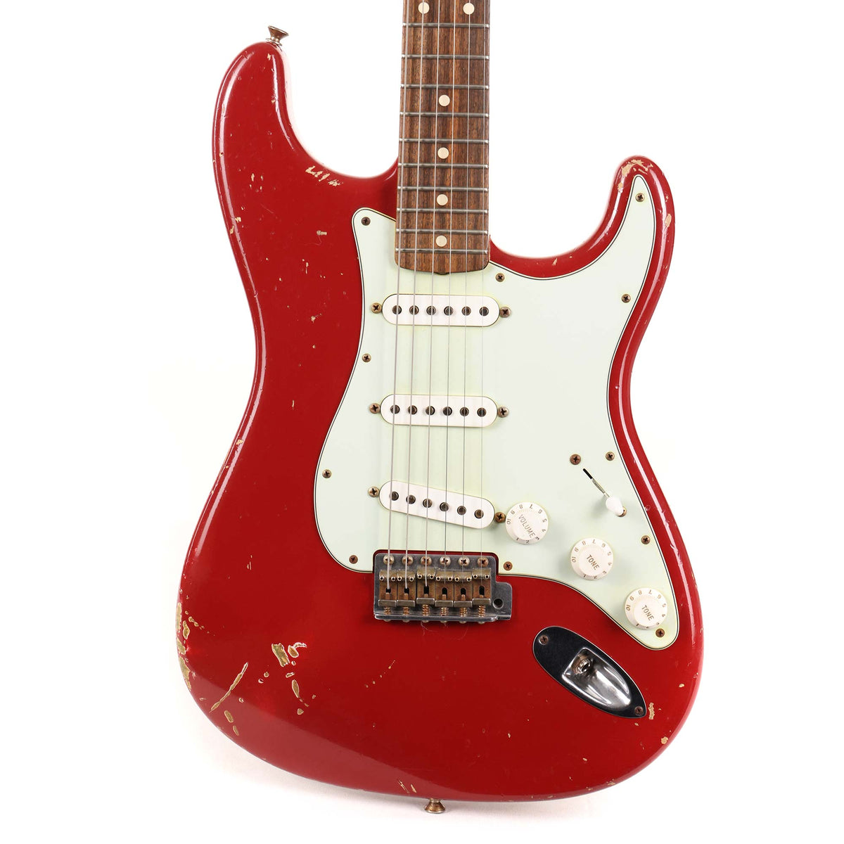 Fender Custom Shop 1960 Stratocaster NoNeck Music Zoo Exclusive Dakota Red Relic 2011 — 1