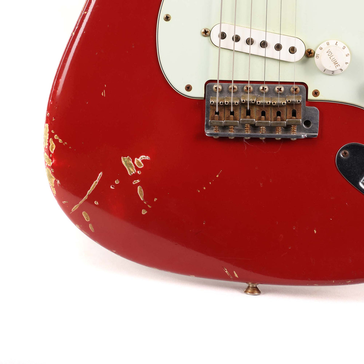 Fender Custom Shop 1960 Stratocaster NoNeck Music Zoo Exclusive Dakota Red Relic 2011 — 7
