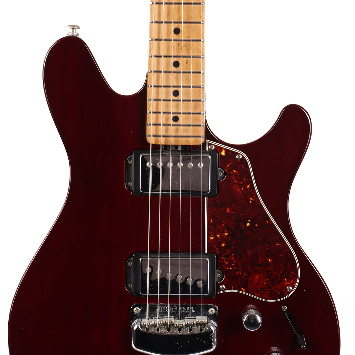 Ernie Ball Music Man Valentine Trans Maroon 2019 — 4