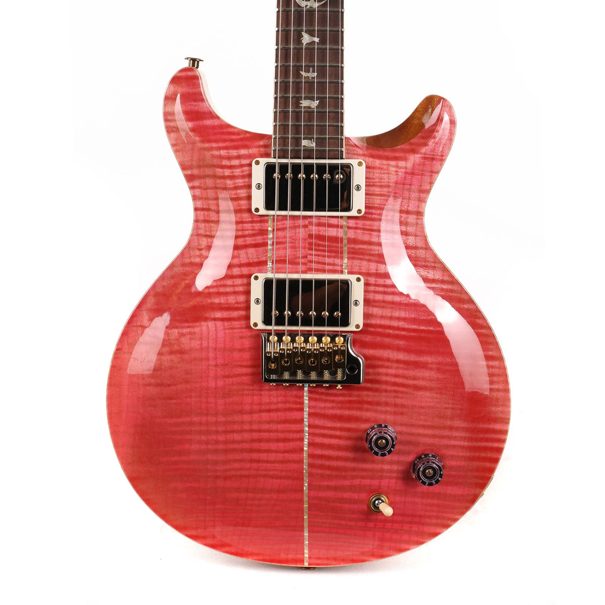 PRS Santana Retro Wood Library Brazilian Rosewood Fretboard Bonnie Pink 2023 — 1
