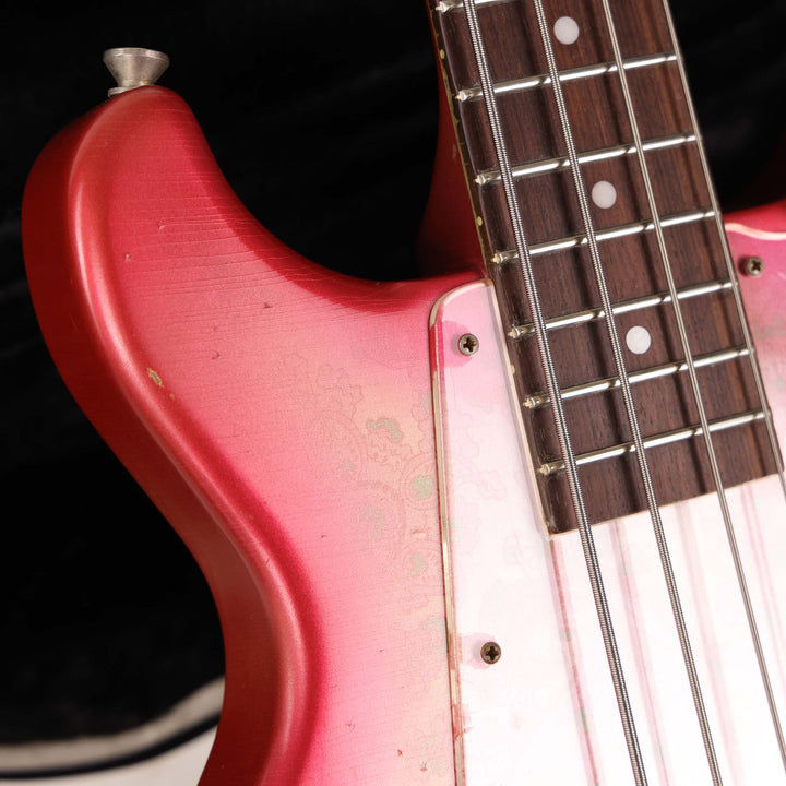 Rock n Roll Relics Thunders Bass Pink Paisley Relic Used
