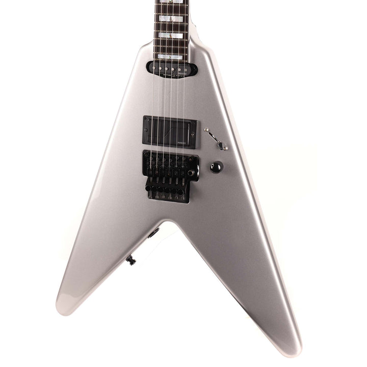 Framus Teambuilt Artist Series WH-1 Wolf Hoffman Signature Metallic Silver High Polish