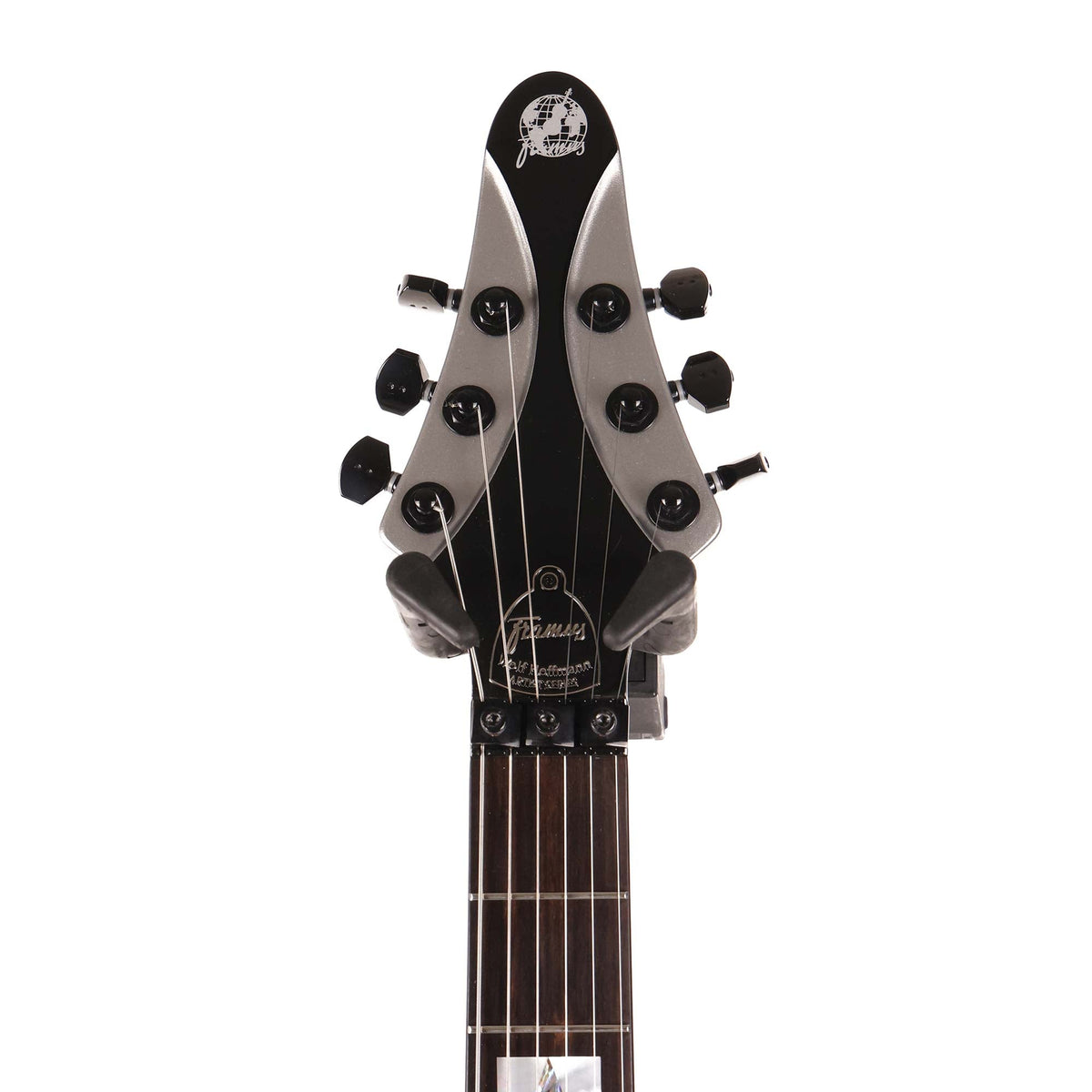 Framus Teambuilt Artist Series WH-1 Wolf Hoffman Signature Metallic Silver High Polish — 8