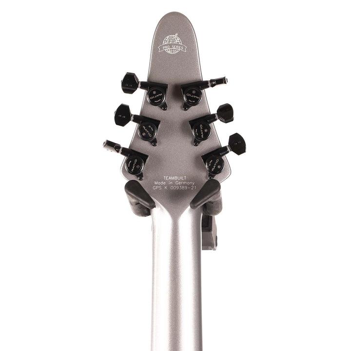 Framus Teambuilt Artist Series WH-1 Wolf Hoffman Signature Metallic Silver High Polish