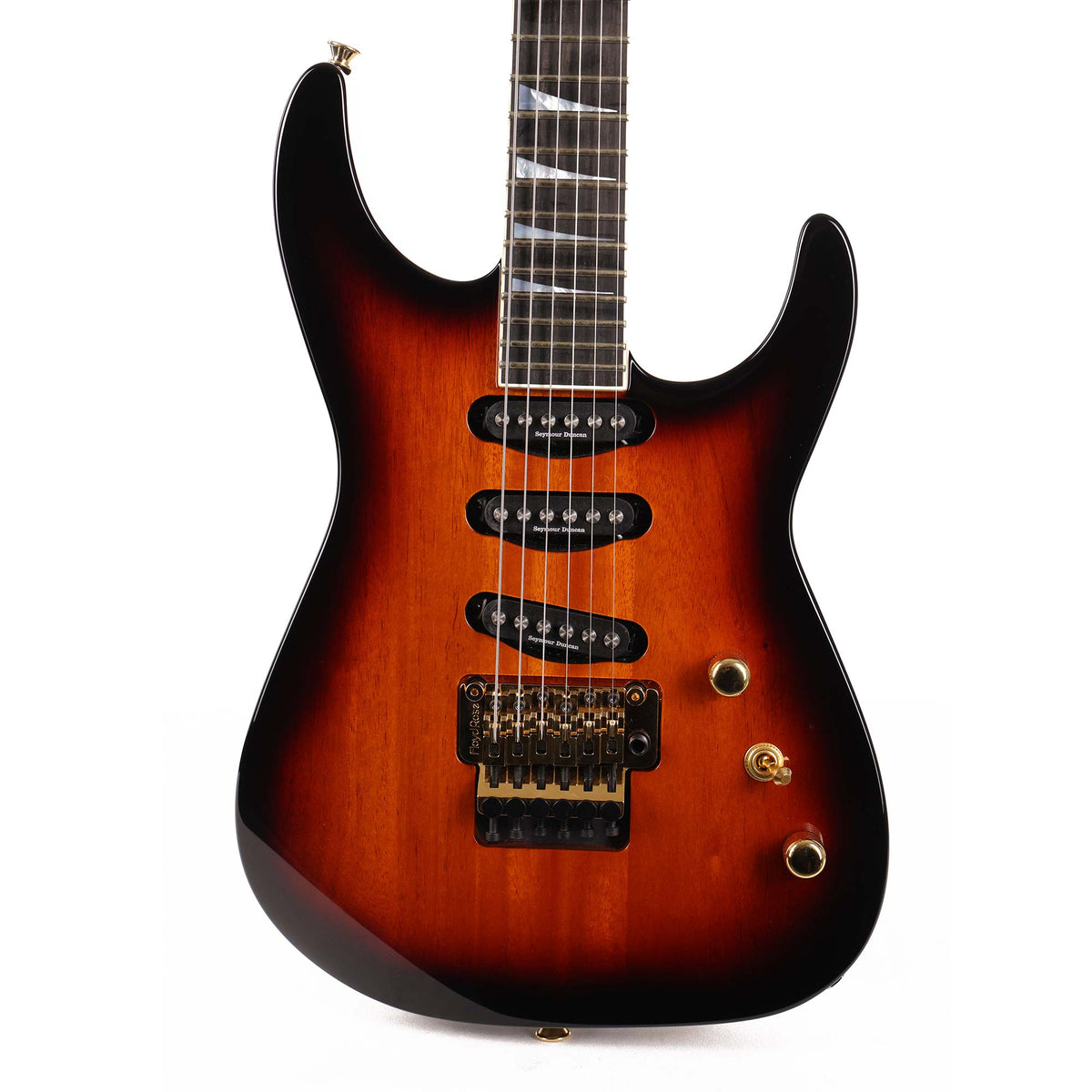 Jackson Custom Shop SL2H-V SSS Soloist 2-Tone Sunburst Music Zoo Exclusive 2024 — 1