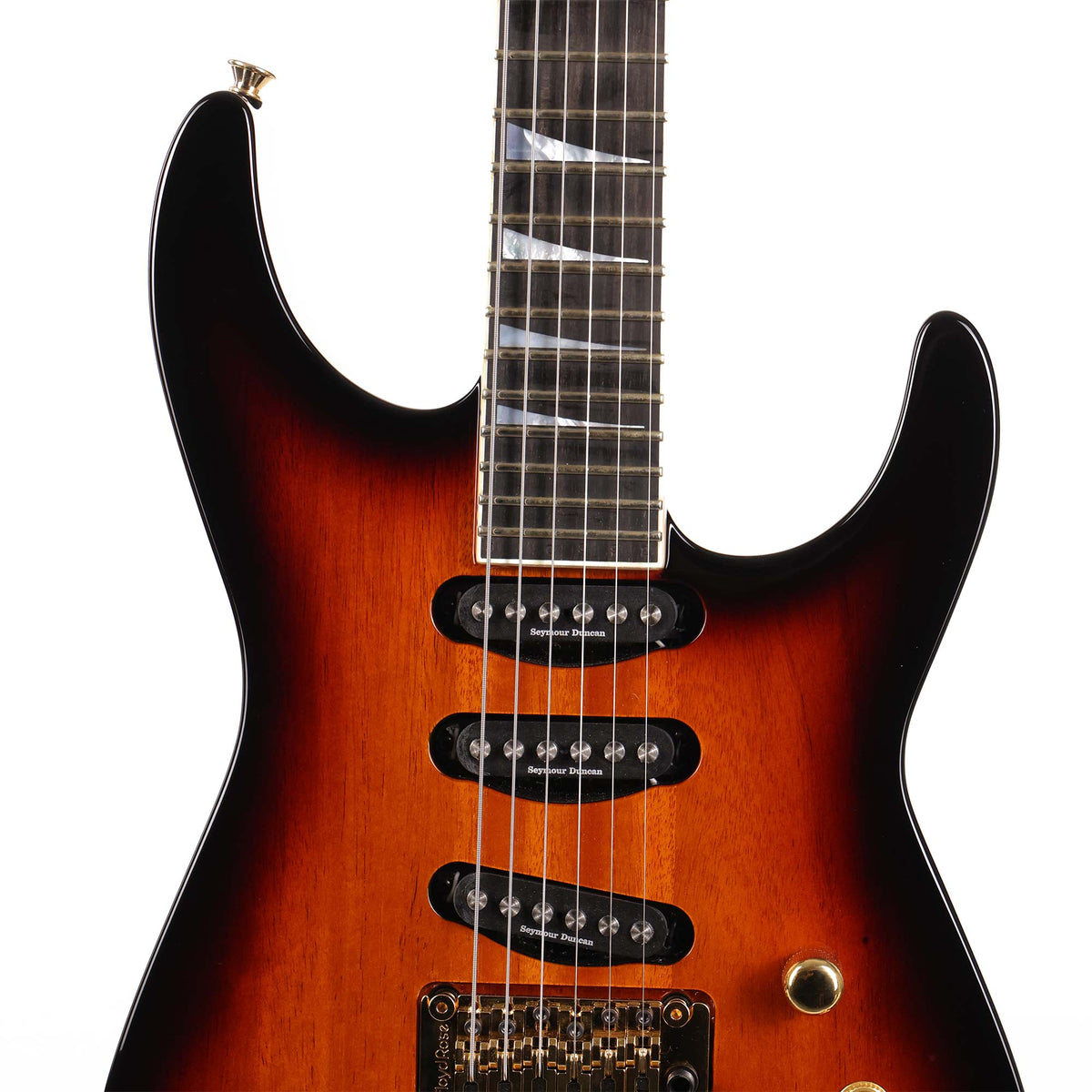 Jackson Custom Shop SL2H-V SSS Soloist 2-Tone Sunburst Music Zoo Exclusive 2024 — 4