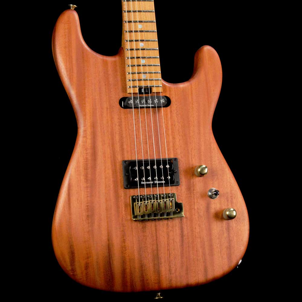 Charvel Custom Shop Cooked Mahogany San Dimas Natural Oil — 1