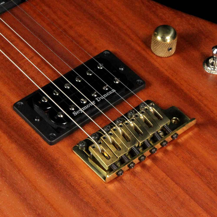 Charvel Custom Shop Cooked Mahogany San Dimas Natural Oil