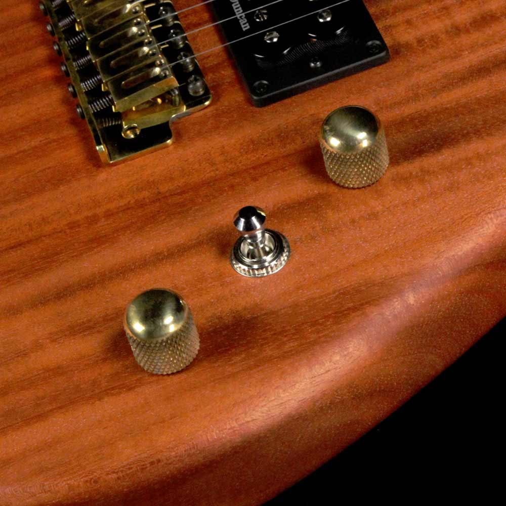 Charvel Custom Shop Cooked Mahogany San Dimas Natural Oil — 7