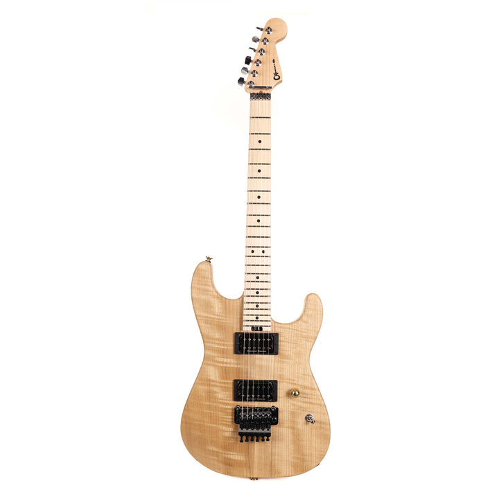 Charvel Custom Shop Flame Sassafras San Dimas Natural Oil