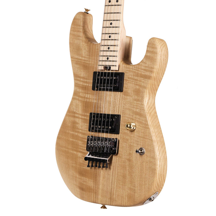 Charvel Custom Shop Flame Sassafras San Dimas Natural Oil