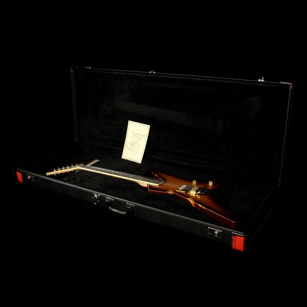 Charvel Custom Shop Star Electric Guitar Tobacco Burst Relic — 5