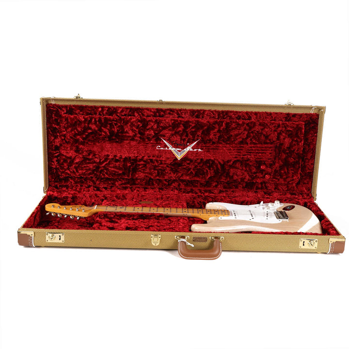 Fender Custom Shop Eric Clapton Stratocaster White Blonde Journeyman Relic 2023