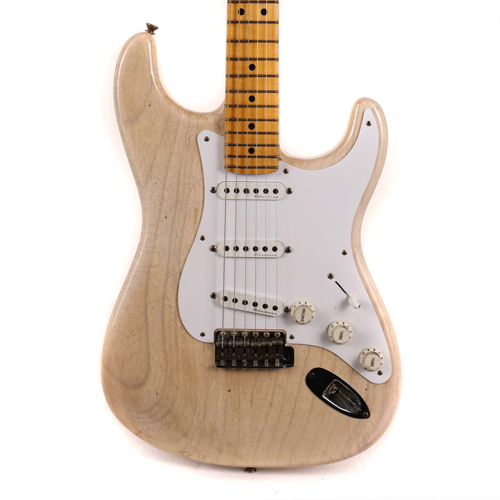 Fender Custom Shop Eric Clapton Stratocaster White Blonde Journeyman Relic 2023