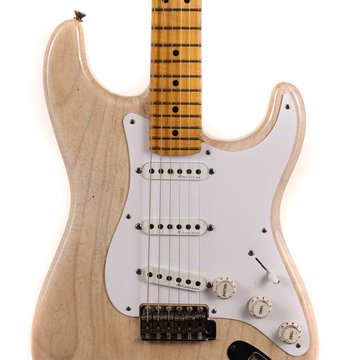 Fender Custom Shop Eric Clapton Stratocaster White Blonde Journeyman Relic 2023