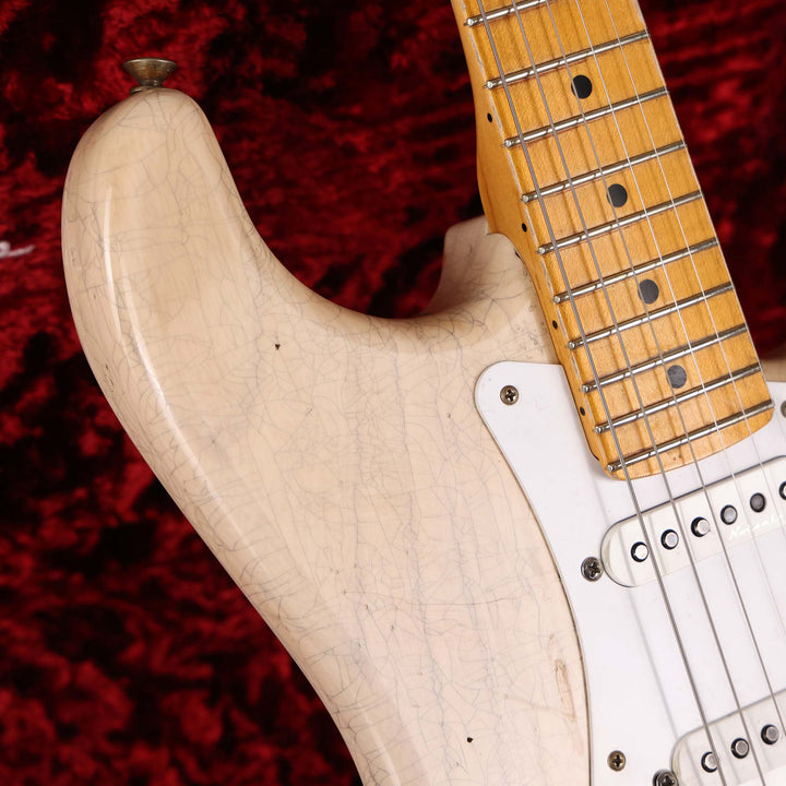 Fender Custom Shop Eric Clapton Stratocaster White Blonde Journeyman Relic 2023