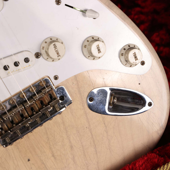 Fender Custom Shop Eric Clapton Stratocaster White Blonde Journeyman Relic 2023