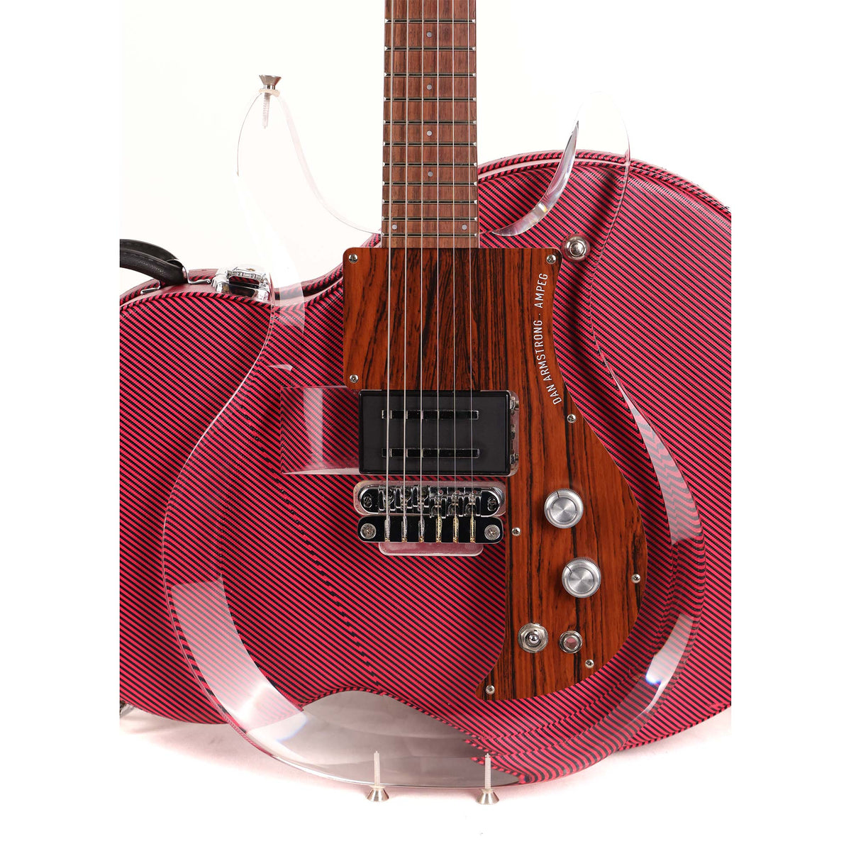 Ampeg ADA6 Dan Armstrong Acrylic Electric Guitar Reissue Used — 1