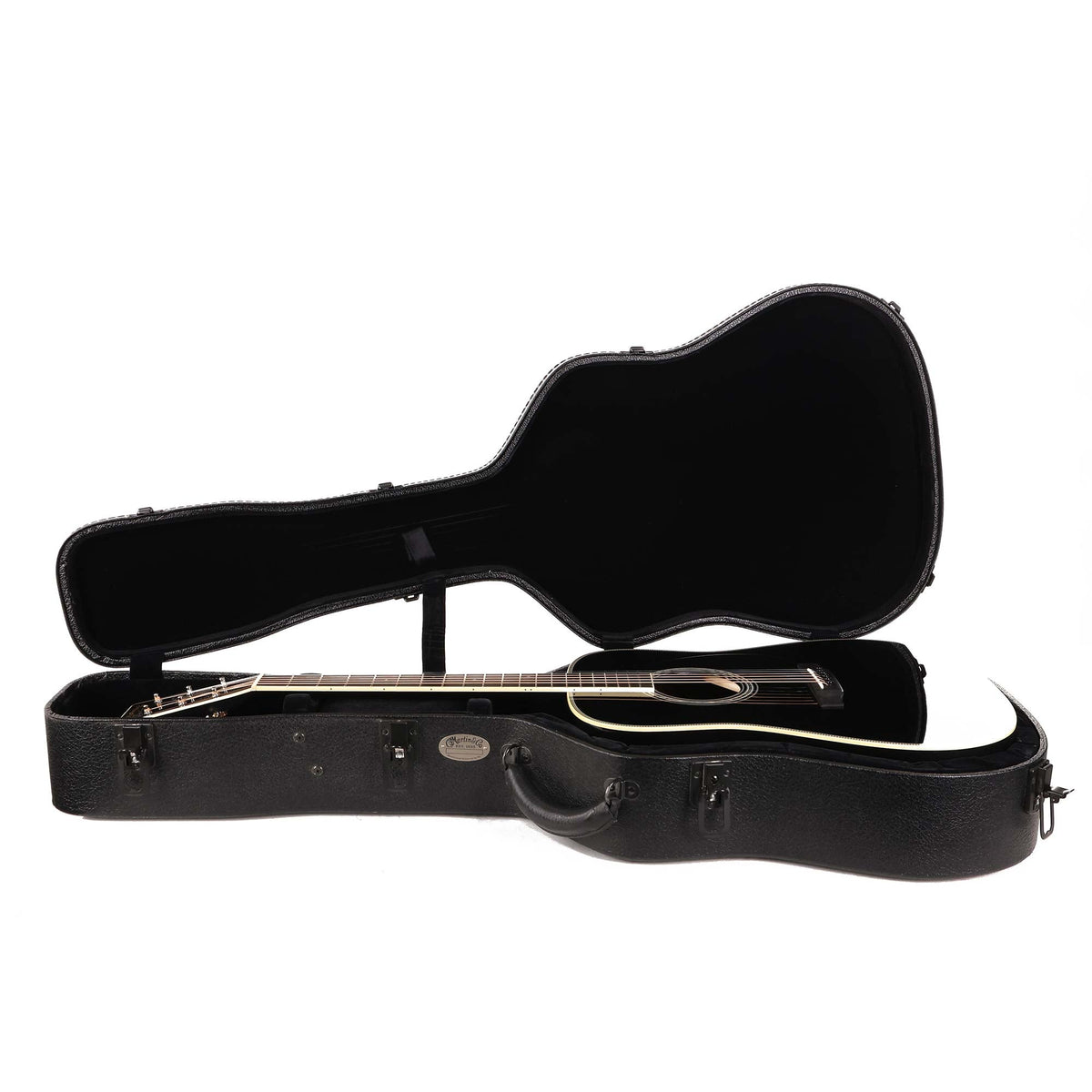 Martin Custom Shop Dreadnought Acoustic Adirondack Spruce and Madagascar Rosewood Gloss Black 2022 — 11