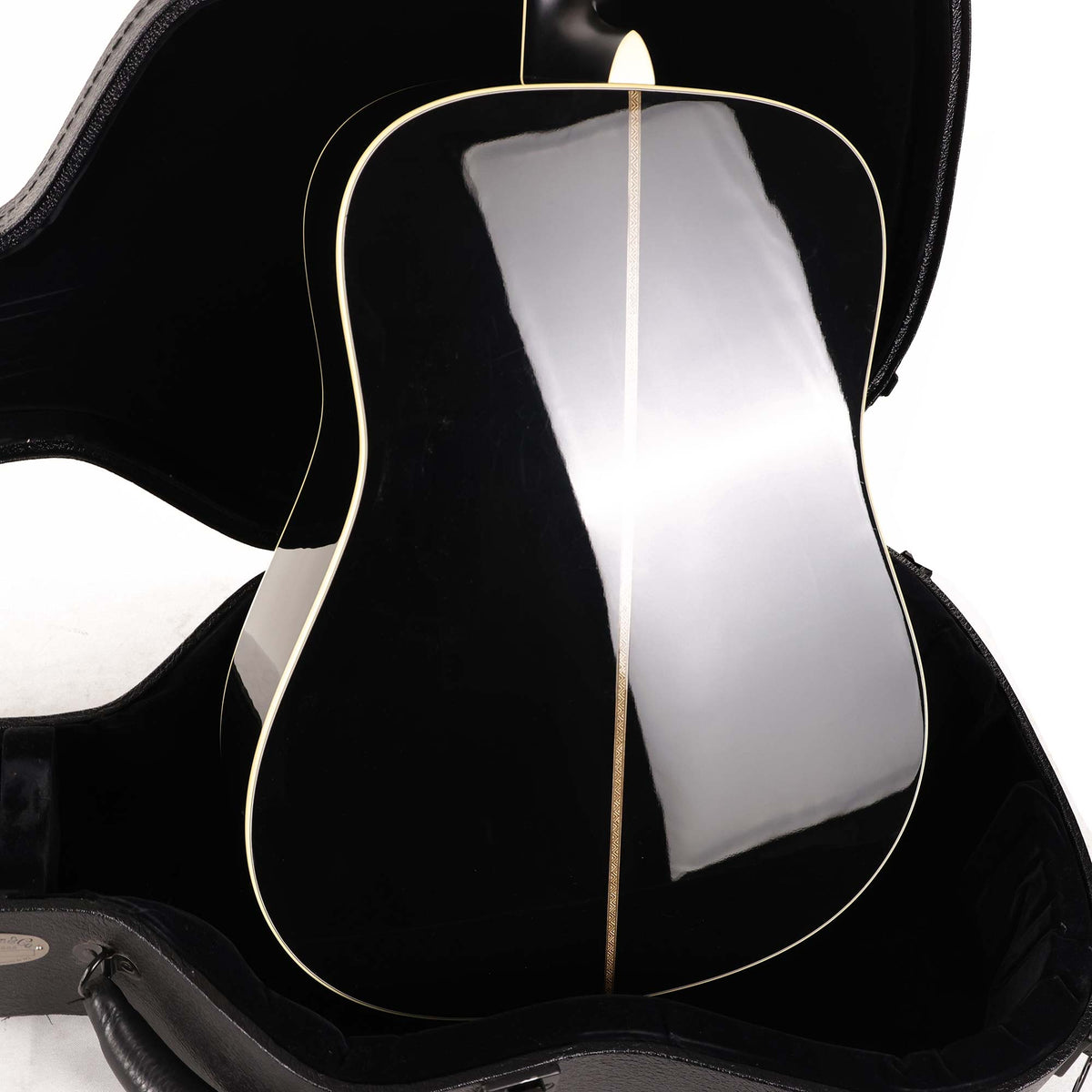 Martin Custom Shop Dreadnought Acoustic Adirondack Spruce and Madagascar Rosewood Gloss Black 2022 — 8