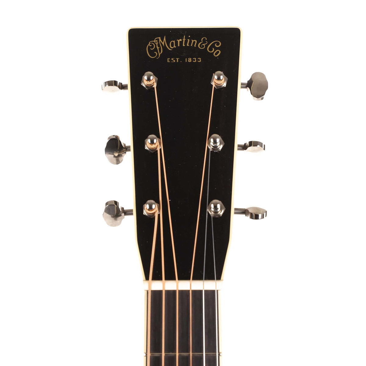 Martin Custom Shop Dreadnought Acoustic Adirondack Spruce and Madagascar Rosewood Gloss Black 2022 — 9