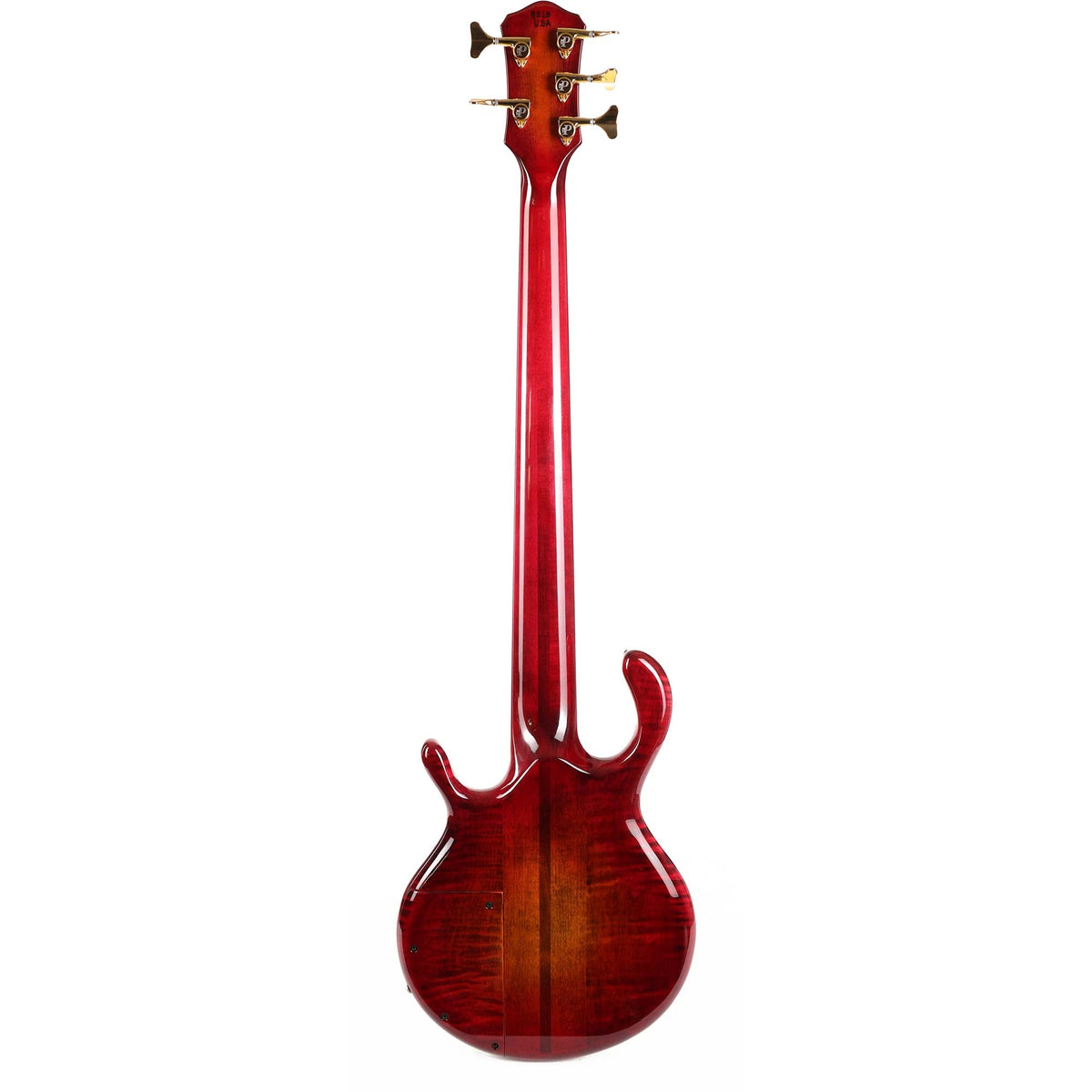 Pedulla Pentabuzz 5-String Fretless Buzz Bass Cherry Sunburst 2002 — 3
