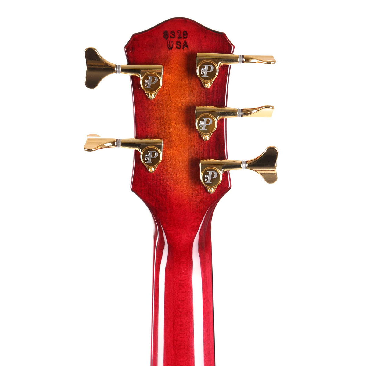 Pedulla Pentabuzz 5-String Fretless Buzz Bass Cherry Sunburst 2002 — 9
