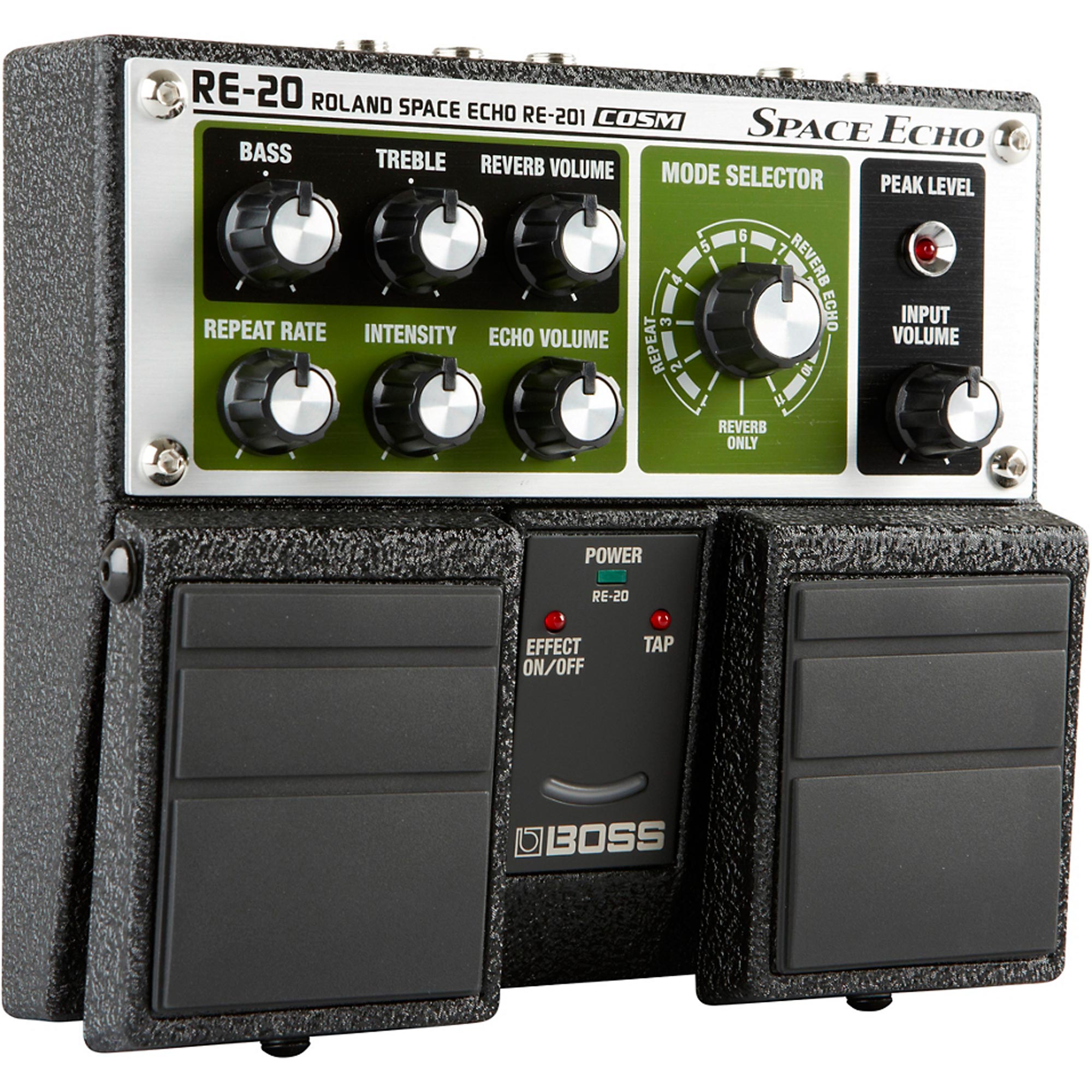 Boss RE-20 Space Echo Delay Effect Pedal | The Music Zoo