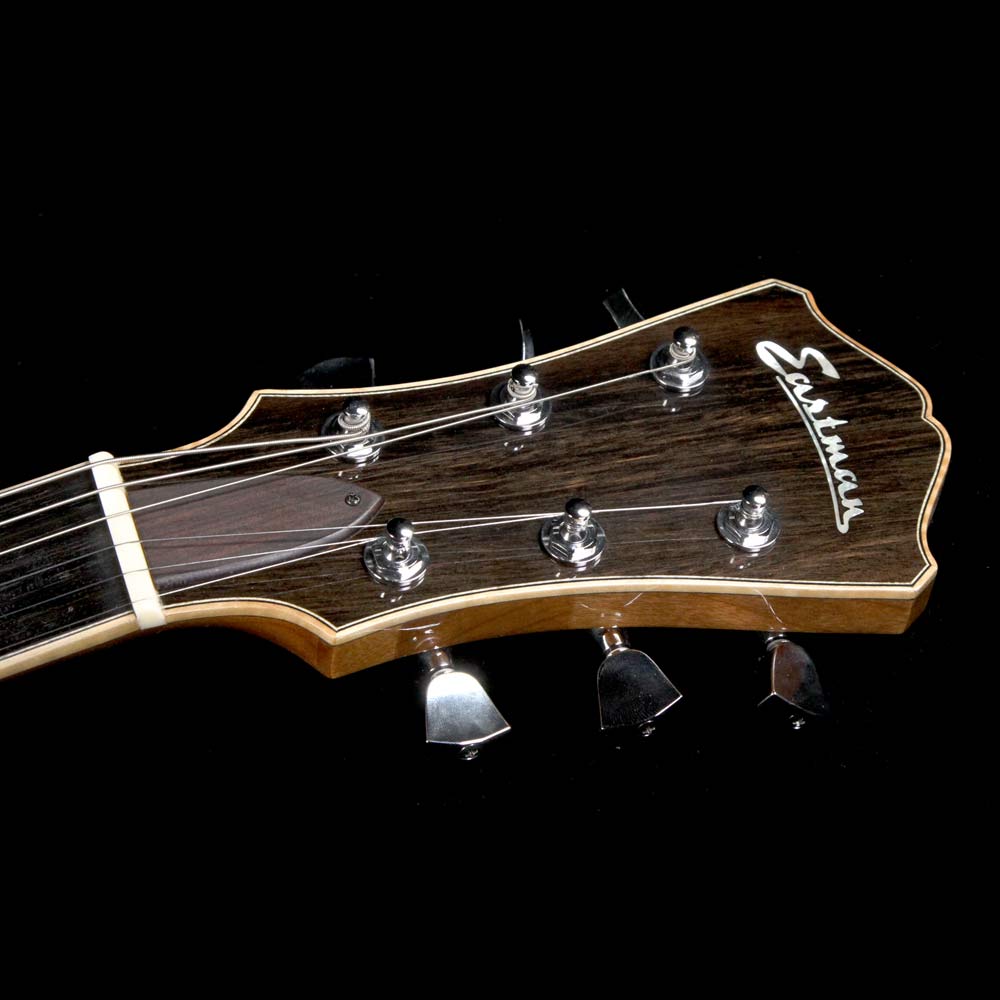 Eastman T186MX-BD Thinline Semi-Hollow Electric Guitar Blonde — 4